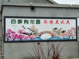 江城墙绘的特点和形势