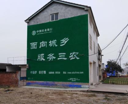 江城为什么制作墙体广告