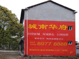 江城百分之90的人都不了解的农村墙体广告