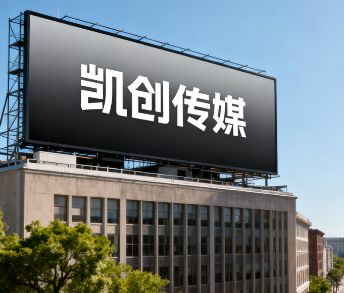 江城户外广告牌的设计与制作