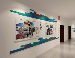 江城企业文化墙用什么材料好？