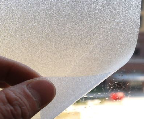 江城玻璃门外面粘广告用什么材料好？