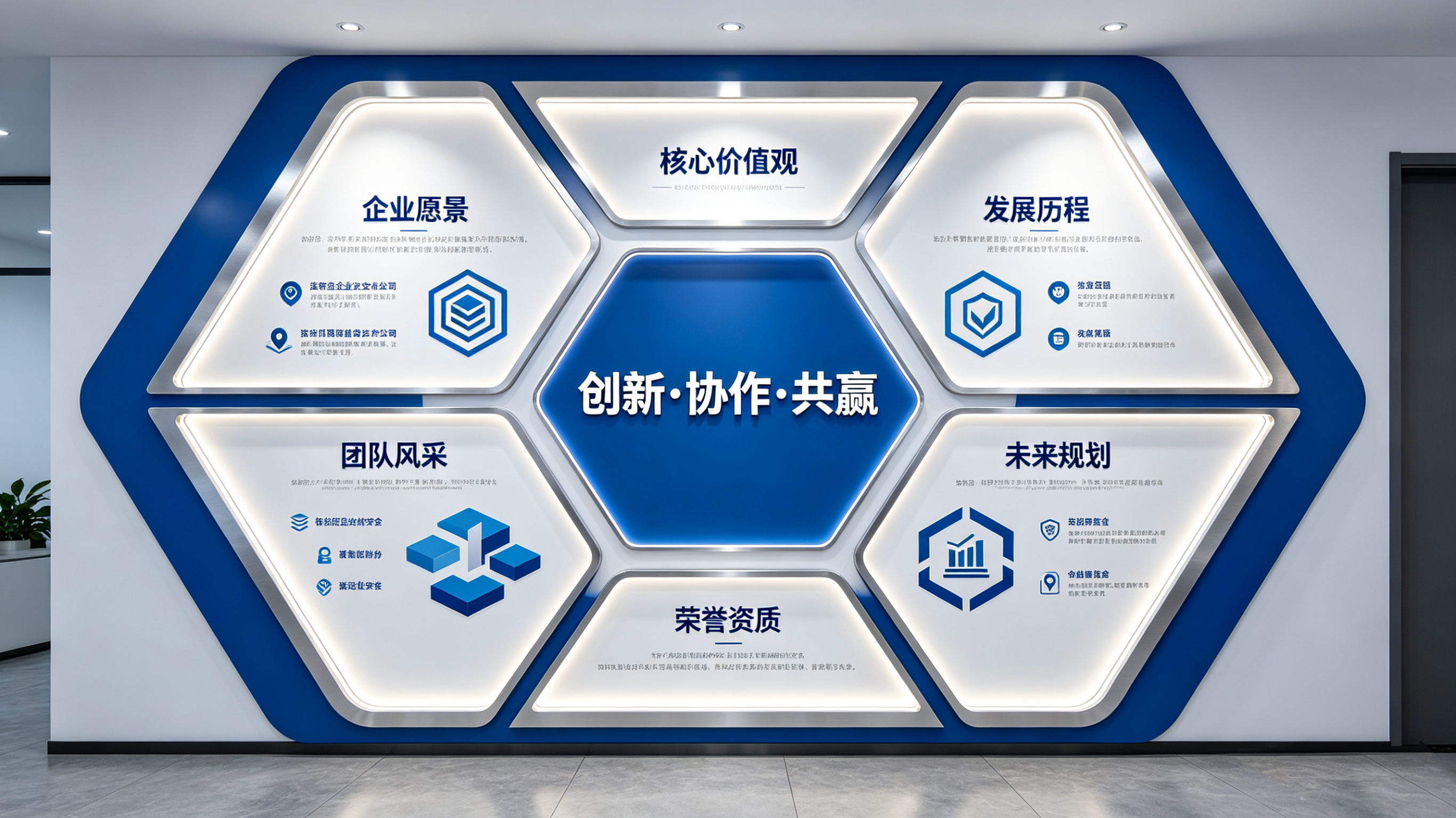 江城企业文化墙六边形避坑指南（新手常犯5个错误）